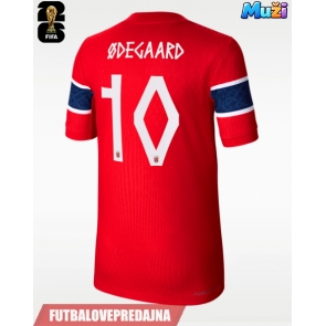Lacne Muži Futbalové dres Nórsko Martin Odegaard #10 MS 2026 Krátky Rukáv - Domáci
